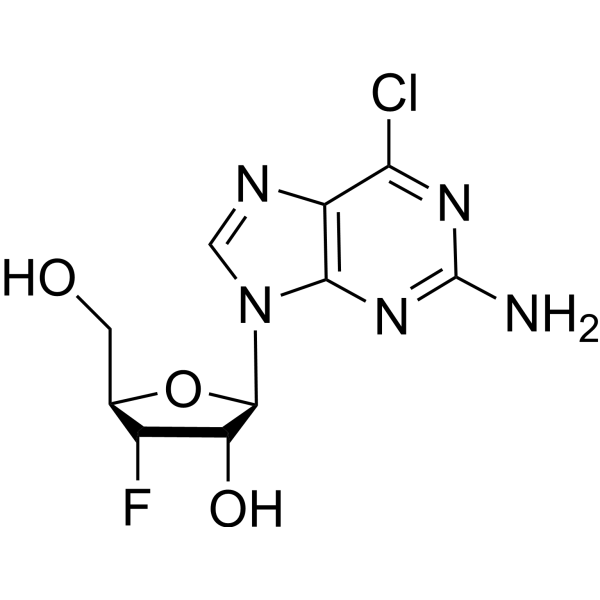 2-Amino-6-chloro-9-(3-deoxy-3-fluoro-beta-D-ribofuranosyl)-9H-purine 1612192-05-